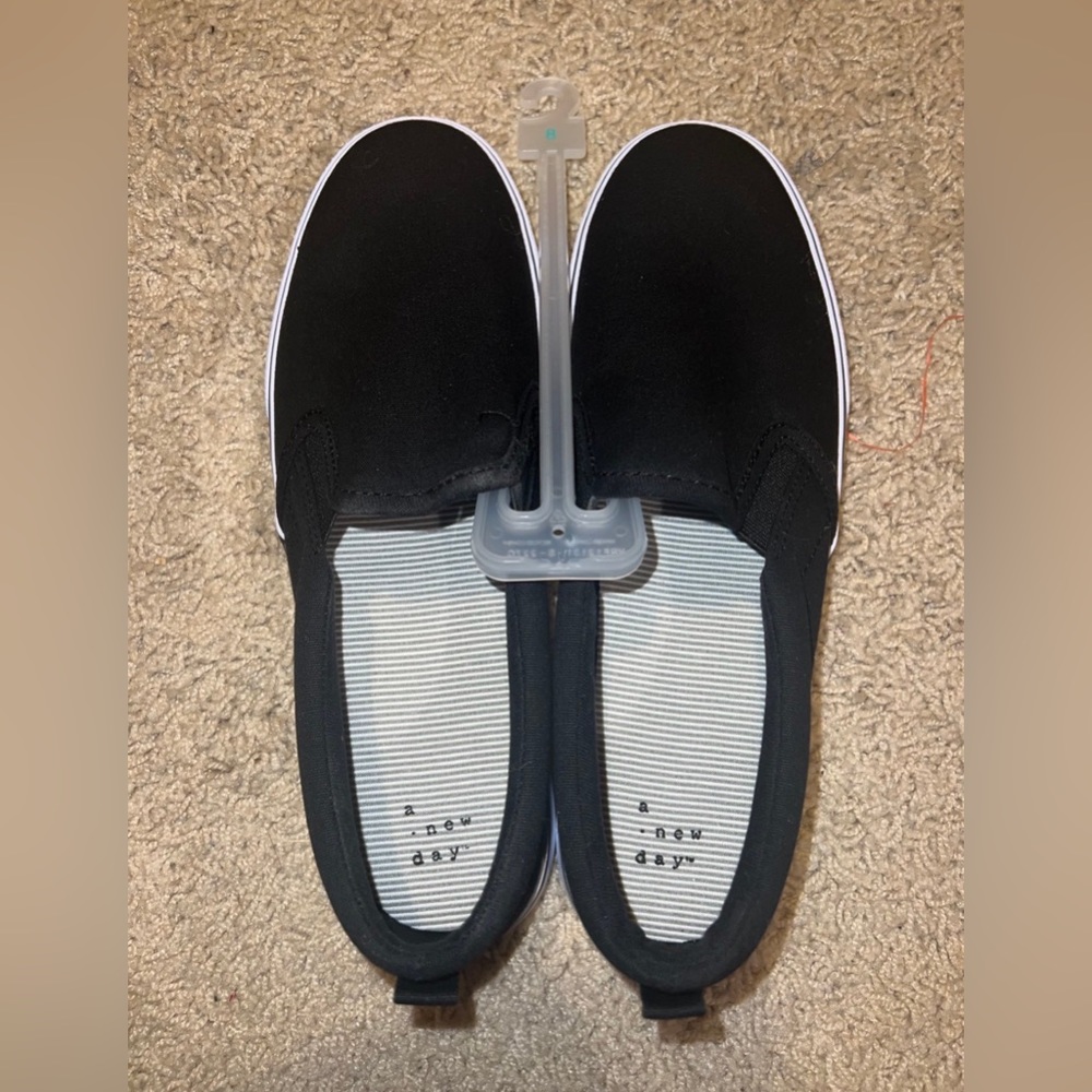 Black Canvas Shoes